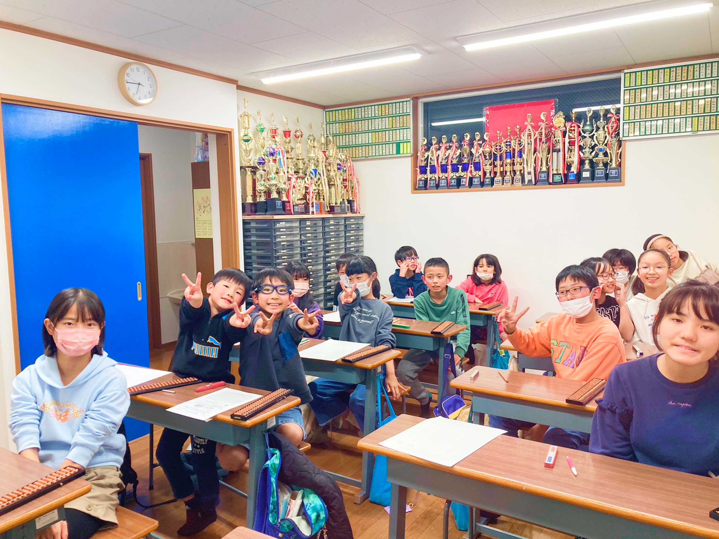 ぶれいんずSCの教室の様子