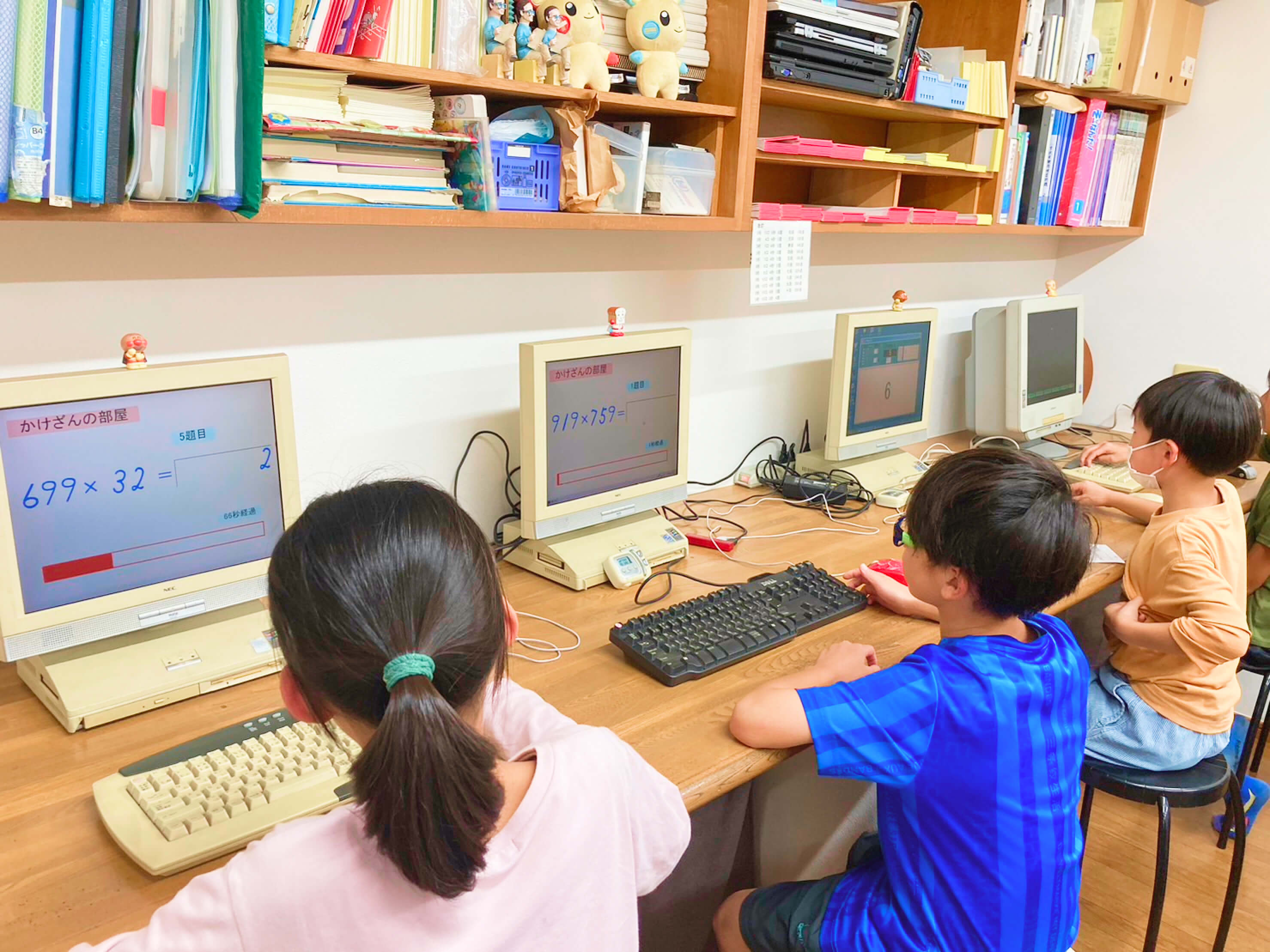 ぶれいんずSCの教室の様子